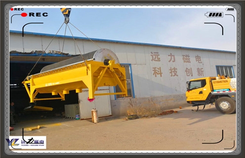 磁選機(jī)，永磁筒式磁選機(jī)，xctb—1050×1000半逆流型濕式弱磁場永磁筒式磁選機(jī)