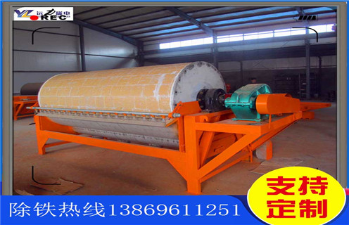 滾筒磁選機(jī)，工業(yè)生產(chǎn)需要環(huán)保型滾筒磁選機(jī)的支持，工業(yè)生產(chǎn)需要環(huán)保型滾筒磁選機(jī)的支持，磁場一般為多少_磁塊如何排列