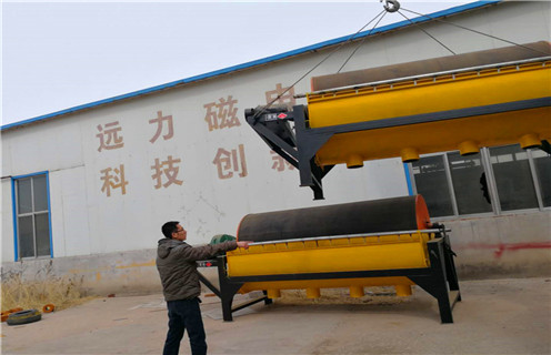 永磁筒式磁選機(jī)，河南永磁筒式磁選機(jī)筒瓦_(dá)遠(yuǎn)力河南永磁筒式磁選機(jī)筒瓦的結(jié)構(gòu)磁場(chǎng)分布圖