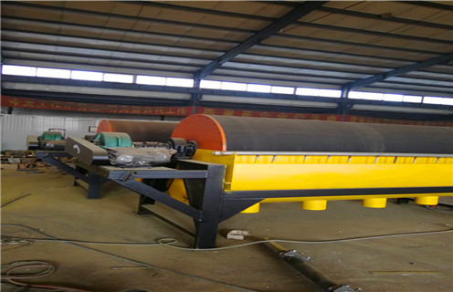 永磁筒式磁選機(jī)，河南永磁筒式磁選機(jī)筒瓦_(dá)遠(yuǎn)力河南永磁筒式磁選機(jī)筒瓦的結(jié)構(gòu)磁場(chǎng)分布圖